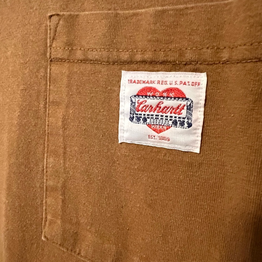 Carhartt Heritage Collection Pocket Tee Made in the USA! - Picture 2 of 6